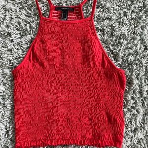 Forever 21 small red top